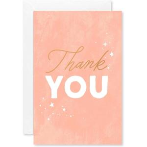 American Greetings 48-Count Blank Thank You Cards with Envelopes(BULK TY BABY GIRL)