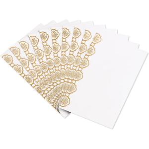 American Greetings Money Gift Envelopes (10-count) for Wedding, Christmas (White and Gold)