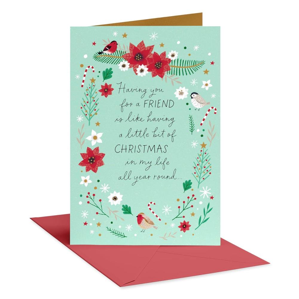 imageAmerican Greetings Christmas Card for a Special Friend Joy Peace and LoveChristmas Icons Farmhouse