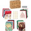 American Greetings 20 ct. African American Christmas Cards Boxed with Envelopes and Sticker Seals, (Christmas Cheer)