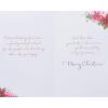 American Greetings Christmas Card for Daughter, Festive Florals Holiday Greeting with Poinsettias and Ribbon for Her (Truly Amazing Woman)(Truly Amazing Woman)