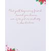 American Greetings Christmas Card for Daughter, Festive Florals Holiday Greeting with Poinsettias and Ribbon for Her (Truly Amazing Woman)(Truly Amazing Woman)