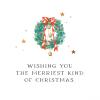 American Greetings Christmas Card for Neighbor (Merriest Kind Of Christmas)(Neighbor Front Door)