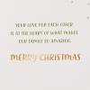 American Greetings Christmas Card for Parents (Wonderful Life)(Love For Each Other)