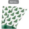 American Greetings Christmas Disposable Paper Lunch Napkins 50 ct., (Christmas Trees)(Christmas Tree)