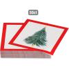 American Greetings Christmas Disposable Paper Lunch Napkins 50 ct., (Christmas Trees)(Christmas Trees)