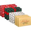 American Greetings 10-Count Assorted Christmas Gift Boxes with Lids, Happy Holidays (6 Shirt Boxes 9.5 in. x 14.75 in., 4 Robe Boxes 11 in. x 17 in.)(6 SHIRT 4 ROBE BOXES XM FLRLTG)