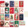 American Greetings 20 ct. African American Christmas Cards Boxed with Envelopes and Sticker Seals, (Christmas Cheer)