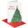 American Greetings Christmas Card with Braille (Simple Joys)(Braille Christmas Tree)