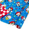 American Greetings Disney Christmas Wrapping Paper Rolls with Minnie Mouse, Pink and Purple Holiday Gift Wrap (40 sq. ft., 1 Reversible Roll-30 in. x 16 ft.) Minnie, Mickey, Snowmen, Ornaments(Mickey Mouse and Friends)