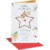 American Greetings Merry Christmas Card for Sister from Sister or Brother (Even More Grateful)(Sister Star)