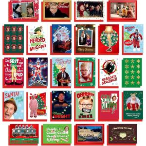 American Greetings 15 ct. Rudolph the Red-Nosed Reindeer Boxed Christmas Cards with Envelopes and Sticker Seals, (Rudolph Movie)(ELF NLCV XMAS STORY CB 25CT)