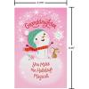 American Greetings Christmas Card for Granddaughter (Beautiful Ways You Shine)(Christmas Pun Stickers)