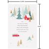 American Greetings Christmas Card for Son and Family, Sentimental Holiday Greeting with Modern Winter Trees Design (As Special As You)(Trees And Truck)