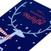 American Greetings Nephew Christmas Card from Uncle or Aunt (How Much You Mean)(Reindeer w Scarf)