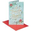 American Greetings Spanish Christmas Card (Feliz Navidad)(Christmas Icons and Lettering)