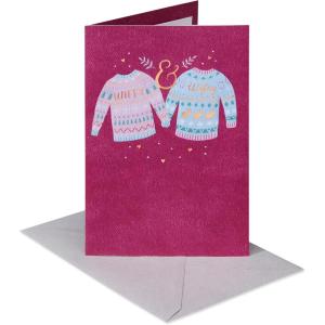 American Greetings Merry Christmas Card for Wife from Wife (Merry and Bright)(Christmas Sweaters)