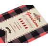 American Greetings Christmas Card for Grandson, Red and Black Buffalo Plaid Holiday Greeting for Grandchild (Merry and Memorable)(Merry and Memorable)