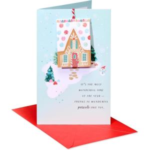 American Greetings Christmas Card (Gingerbread House Ornament)(Gingerbread House Ornament)
