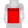 American Greetings Red Gift Bags with Tissue Paper (4 Bags, 2 Large 13″, 2 Medium 10″ Bag, 15-Sheets)(Red Gift Bags and White Tissue)