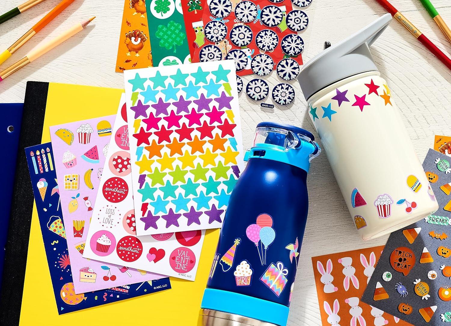 imageAmerican Greetings 284Count Religious Christmas Stickers AngelAssorted Holiday Stickers