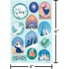 American Greetings 284-Count Religious Christmas Stickers, Angel(Bulk Stker Xm Religious Pk)