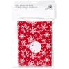 American Greetings Christmas Gift Card Holders, Gingerbread Man, Santa, and Presents (12-Count)(GCH XMAS ENVELOPE WTAG 12CT)