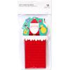 American Greetings Christmas Gift Card Holders, Gingerbread Man, Santa, and Presents (12-Count)(GCH XMAS SLIDE 12CT)