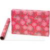 American Greetings Cute Reversible Christmas Wrapping Paper Rolls, White and Red Holiday Gift Wrap (120 sq. ft., 4 Rolls-30 in. x 12 ft.) Plaid, Candy Canes, Trees, Snowmen(Red  Pink)