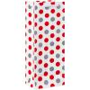 American Greetings Multi Design Wine Gift Bags, Red, White and Silver (5 Bags)(BEV XM BAG BUNDLE REDSILVR 5CT)