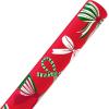 American Greetings Nutcracker Christmas Wrapping Paper Roll, Forest Green and White Holiday Gift Wrap ((60 sq. ft., Reversible Roll) Vintage Nutcrackers and Holly(Cute Bows Red and Green)