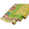 American Greetings Grinch Christmas Wrapping Paper Rolls, Green and Red Holiday Gift Wrap (105 sq. ft., 3 Rolls-30 in. x 14 ft., Cut Lines) Cindy Lou Who, Max, Grinch Christmas Tree