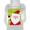 American Greetings 13” Large Christmas Gift Bags, Santa, Snowman, Snowflakes and Merry Christmas (12 Bags)(Santa  Snowman  Snowflakes and Merry Christmas)