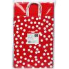 American Greetings 13” Large Christmas Gift Bags, Santa, Snowman, Snowflakes and Merry Christmas (12 Bags)(Stripes  Polka Dots and Plaid)