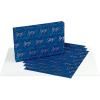 American Greetings Christmas Wrapping Paper Sheets, Elves, Stripes and Christmas Lettering (12 Sheets, 30 in. x 20 in.)(3FW 12SHT P XM BLUE AND SILVER)