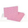 American Greetings Christmas Wrapping Paper Sheets, Elves, Stripes and Christmas Lettering (12 Sheets, 30 in. x 20 in.)(3FW 12SHT P XM FEM RED AND PINK)