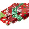 American Greetings Reversible Christmas Wrapping Paper Rolls, Red and Green Holiday Gift Wrap (105 sq. ft., 4 Rolls-30 in. x 12 ft.) Polka Dots, Trees, Snowmen and Snowflakes(Red  Green and White)