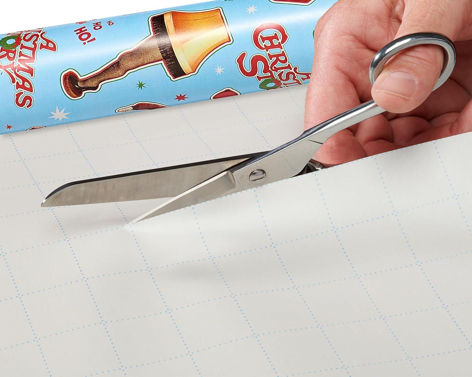 imageAmerican Greetings Christmas Wrapping Paper Rolls Classic Holiday Movie Themed Gift Wrap 105 sq ft 3 Rolls30 in x 14 ft Buddy the Elf Clark Griswold Ralphie and Leg Lamp