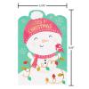 American Greetings Baby’s First Christmas Card (So Sweet)(Baby Snowman w Lights)