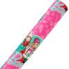 American Greetings Pink Christmas Wrapping Paper Roll for Kids, Barbie and Friends Holiday Gift Wrap (1 Reversible Roll, 75 sq. ft.) Barbie, Daisy, Brooklyn(SR 30 75SQ PR FSC XM BARBIE)