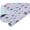 American Greetings Pink Christmas Wrapping Paper Roll for Kids, Barbie and Friends Holiday Gift Wrap (1 Reversible Roll, 75 sq. ft.) Barbie, Daisy, Brooklyn(Disney Frozen)