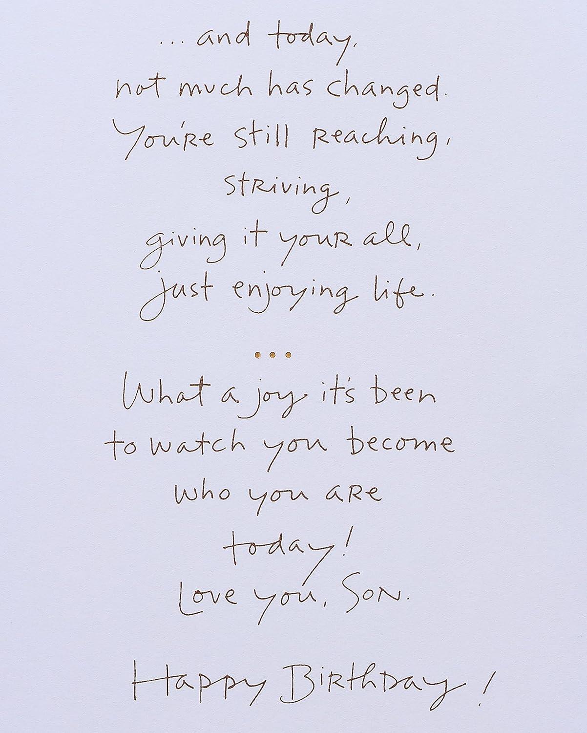 image:imageAmerican Greetings Birthday Card for Son Dear SonNot Much Has Changed