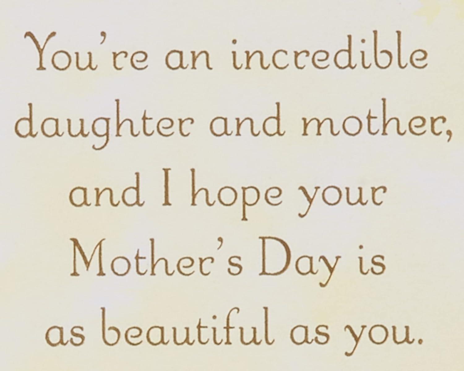 image:imageAmerican Greetings Mothers Day Card for Daughter Beautiful PersonMade Me Proud