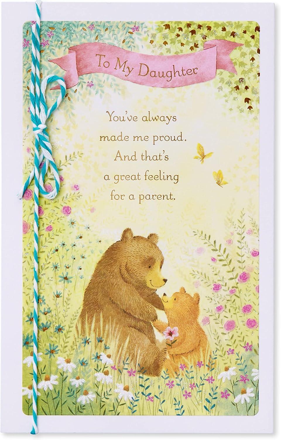 image:imageAmerican Greetings Mothers Day Card for Daughter Beautiful PersonMade Me Proud