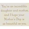 American Greetings Mothers Day Card for Daughter (Beautiful Person)(Made Me Proud)