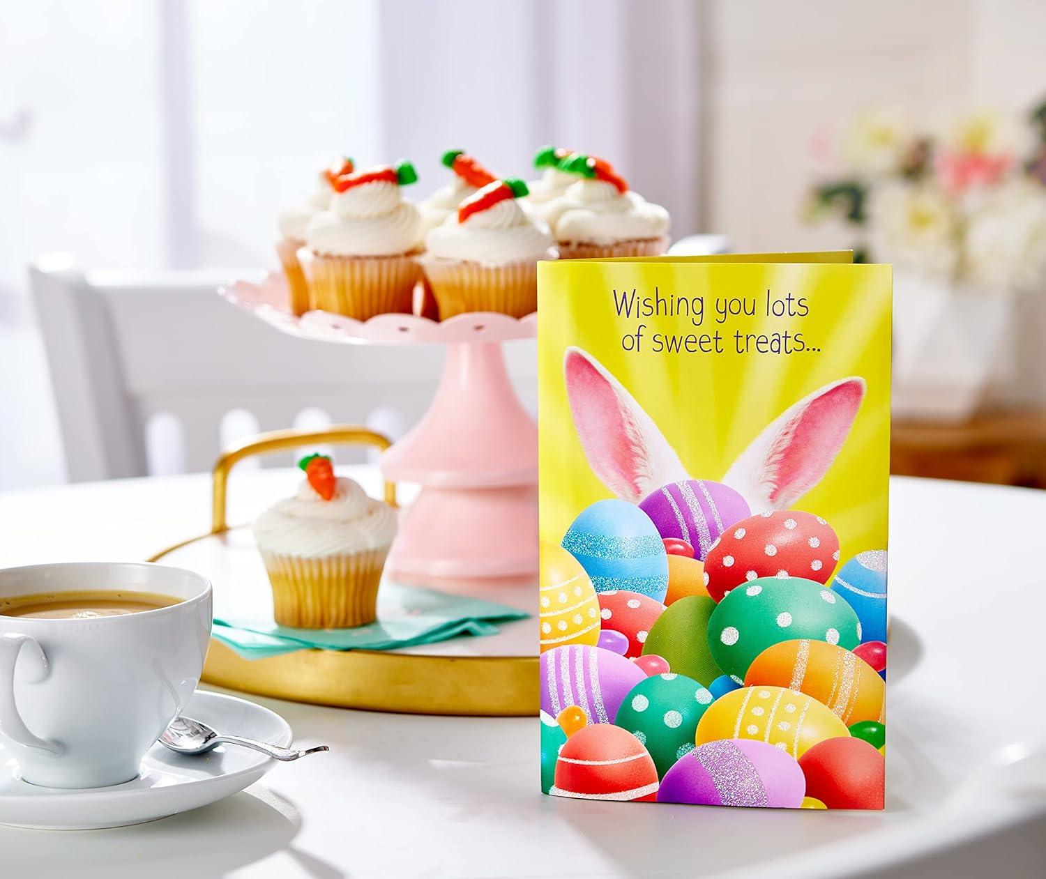 image:imageAmerican Greetings Easter Card for Kids with Envelopes EasterTime Smiles