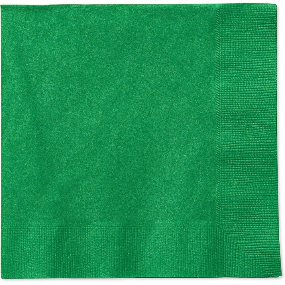 image:imageAmerican Greetings Festive Green Lunch Napkins 50 Count Party Supplies