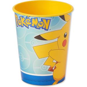 American Greetings Pokemon Party Supplies, 16 oz Reusable Plastic Cups (12-Count)