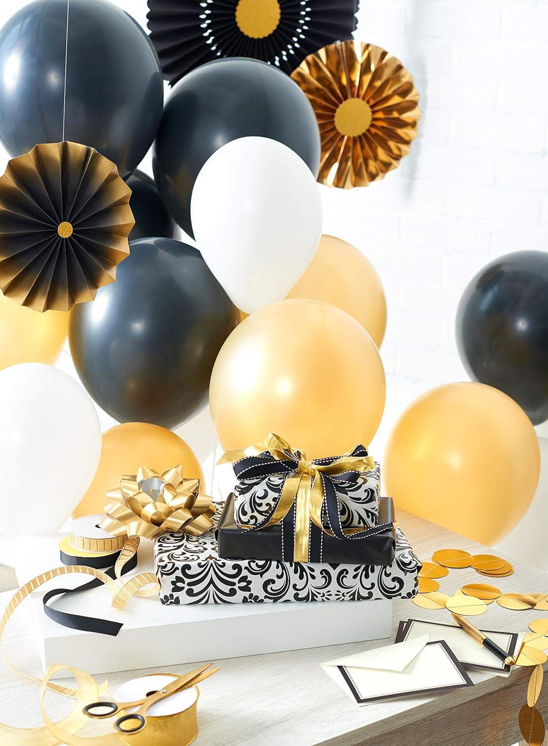 image:imageAmerican Greetings Gold Balloons Bulk 100Count