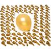 American Greetings Gold Balloons, Bulk (100-Count)